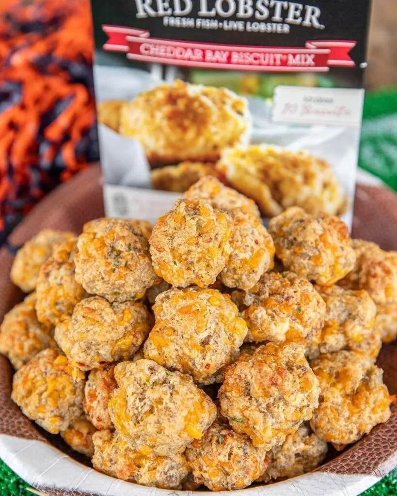 Red Lobster Sausage Balls