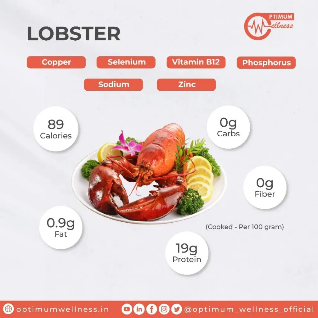 Red Lobster Nutrition